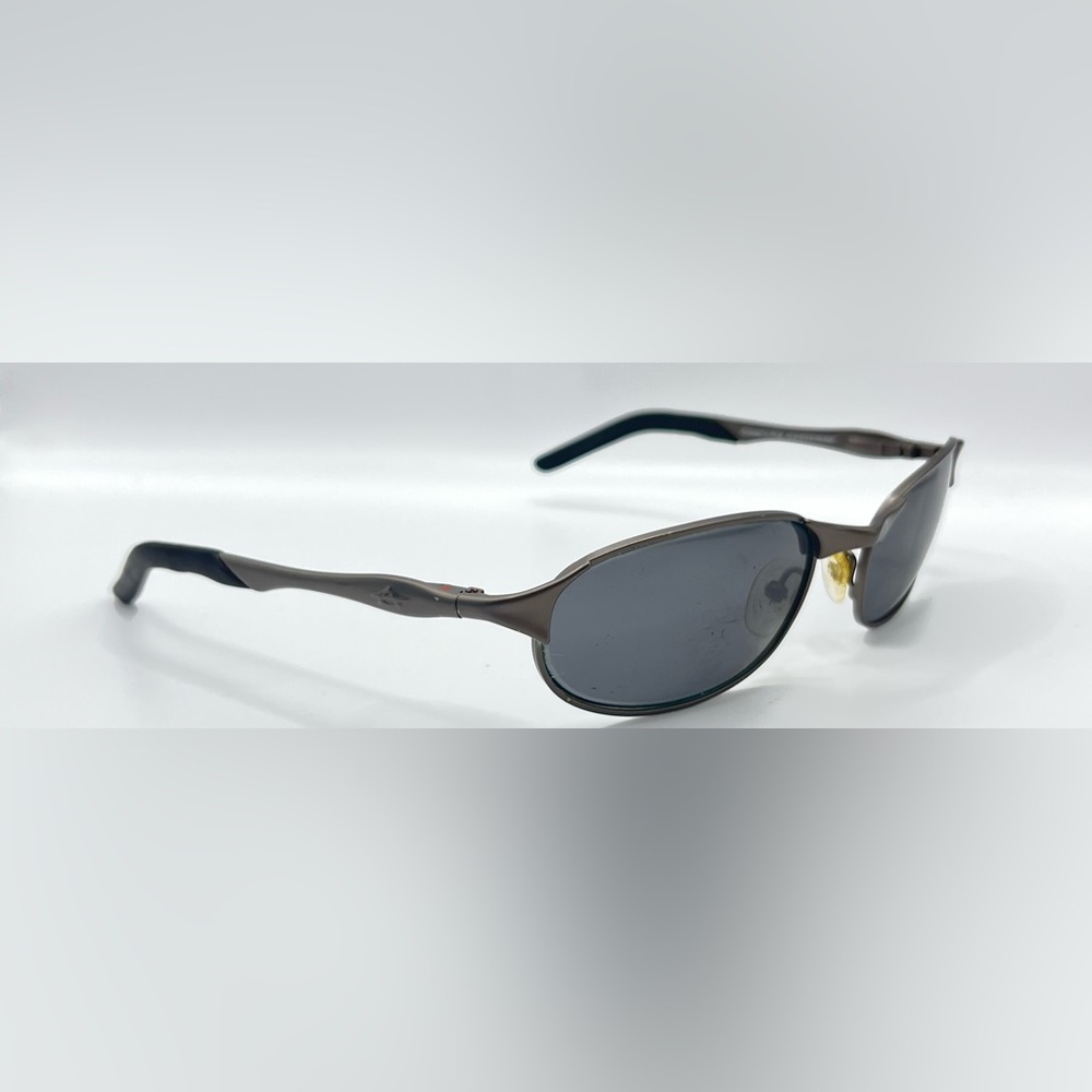 Anarchy Eyewear Ballistic Gray Oval Sunglasses Frames Only
